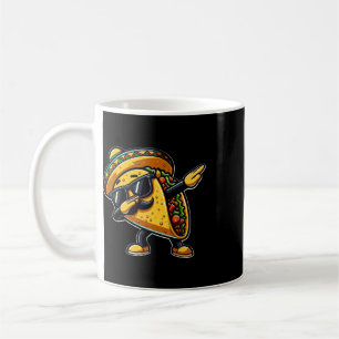 Dabbing Taco Cinco De Mayo Funny Mexican Fathers D Coffee Mug