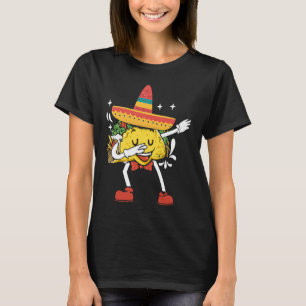 Dabbing Taco Cinco de Mayo Mexican Fiesta Celebrat T-Shirt