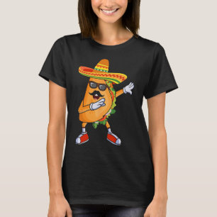 Dabbing Taco Funny Cinco De Mayo Mexican Party  T-Shirt