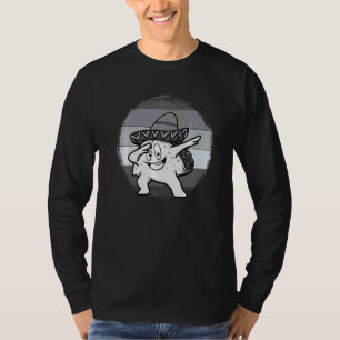 Dabbing Taco Funny Mexican For Men Women Cinco De T-Shirt