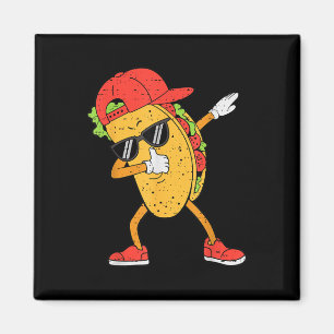 Dabbing Tacos Dab Cinco De Mayo Mexican Boys Toddl Magnet