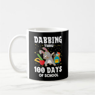 Dabbing Thru 100 Days Of School Coffee Mug