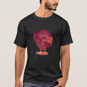 Dabbing Turkey Thanksgiving Day Boys Girls Dab 20 T-Shirt