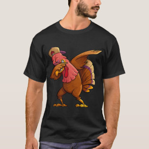 Dabbing Turkey Thanksgiving T-Shirt