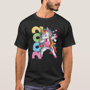 Dabbing Unicorn 20Th Birthday Girl 20 Years 2002 T-Shirt