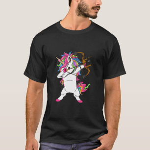 Dabbing Unicorn Archery T-Shirt