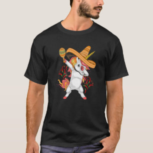 Dabbing Unicorn Cinco De Mayo Men Women Kids Girl T-Shirt