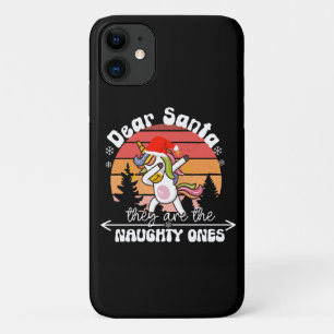 Dabbing Unicorn Funny Christmas iPhone 11 Case