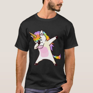 Dabbing Unicorn Hip Hop Dab Pose T-Shirt
