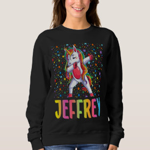 Dabbing Unicorn Jeffrey Sweatshirt