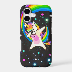 Dabbing Unicorn Neon Glow iPhone SE/5/5s Case