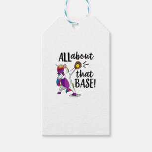 Dabbing Unicorn Softball T-Shirt Girls Soft Ball G Gift Tags