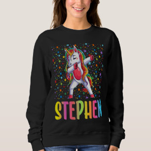 Dabbing Unicorn Stephen Sweatshirt