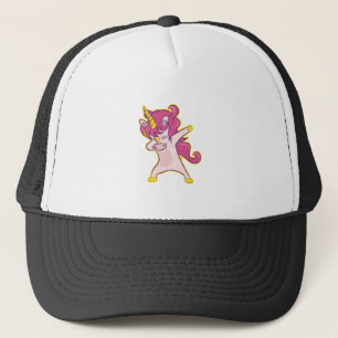 Dabbing Unicorn Trucker Hat
