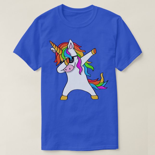 Dabbing Unicorn   Unicorn Dab   Unicorn Gift   1  T-Shirt (Design Front)
