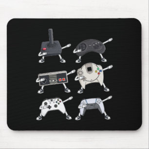 Dabbing Video Gamer Controllers Fun Boys Kids Game Mouse Pad