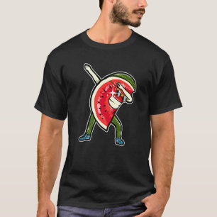 Dabbing Watermelon Dab Dancing Watermelons T-Shirt