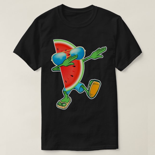 Dabbing Watermelon  Melon Summer Fruit Lover  T-Shirt