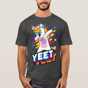 Dabbing Yeet Unicorn friends T-Shirt
