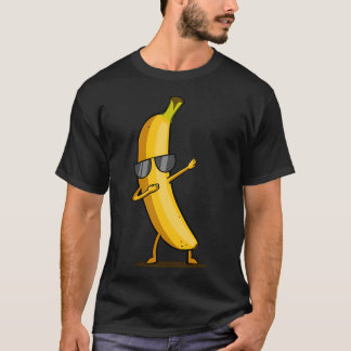Dabbing Yellow Banana - Dab Dancing Fruit T-Shirt