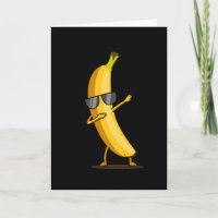 Dabbing Yellow Banana Dab Funny Dancing Fruit