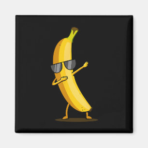 Dabbing Yellow Banana - Dab Funny Dancing Fruit  Magnet
