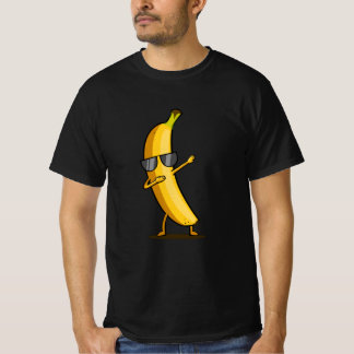 Dabbing Yellow Banana Dab Funny Dancing Fruit T-Shirt