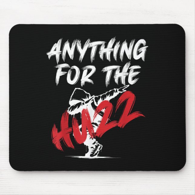 Dabing Rizzler Funny Meme Brainrot Huzz Slang - Un Mouse Pad (Front)