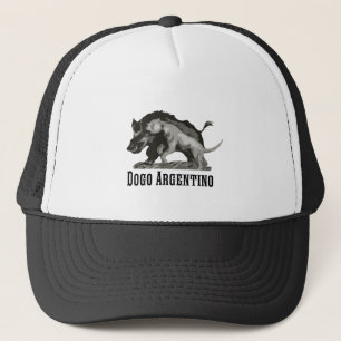 DACA Boar and Dogo Light Apparel Trucker Hat