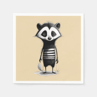 Dachs badger napkin