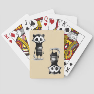 Dachs badger playing cards