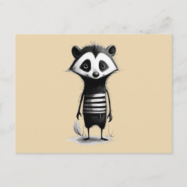 Dachs badger postcard (Front)