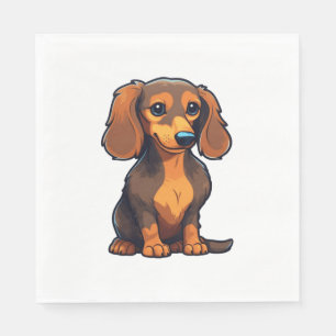Dachshund 3 napkin