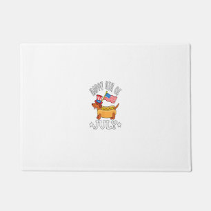 Dachshund 4th of July Cute Patriotic Men Women Kid Doormat