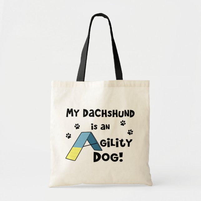 Dachshund Agility Dog Bag (Front)