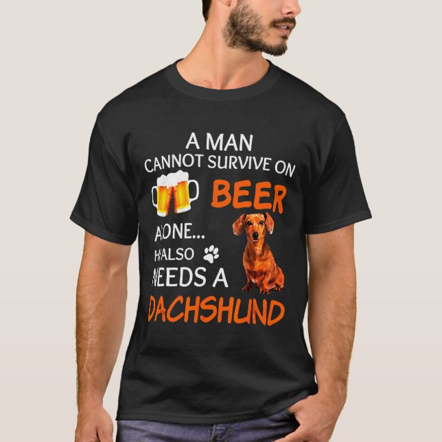 Dachshund Also T-Shirt (Front)