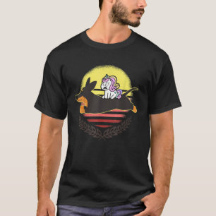Dachshund and unicorn dog owner holder T-Shirt