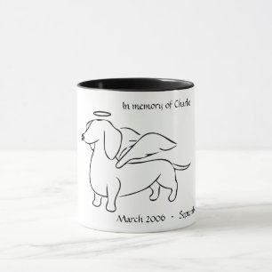 Dachshund Angel Remembrance Mug