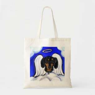 Dachshund Angel Tote Bag