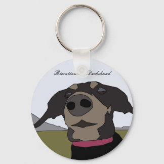 Dachshund-Approved Keychain