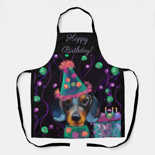 Dachshund  apron (Front)