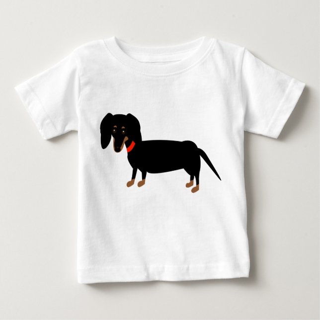 Dachshund Baby T-Shirt (Front)