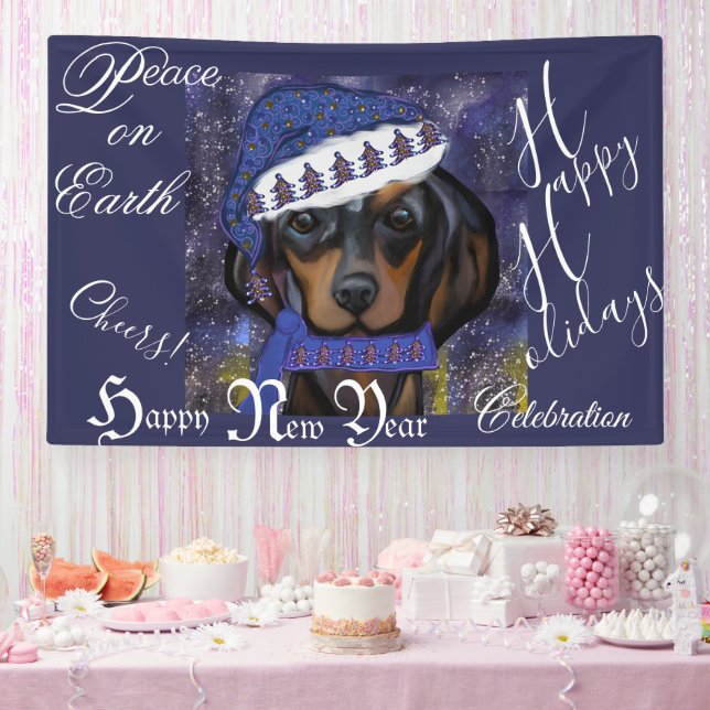 Dachshund  banner (Party)