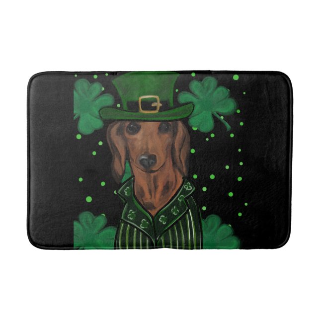 DACHSHUND            BATH MAT (Front)