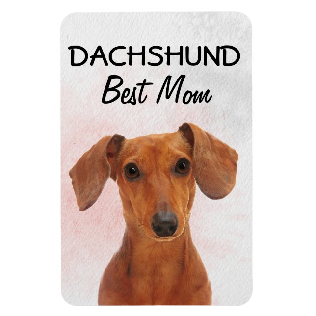Dachshund Best Mum Magnet (Vertical)
