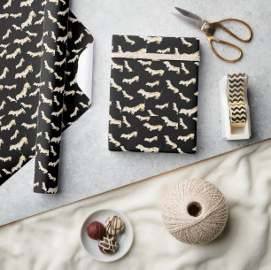 DACHSHUND BLING! WRAPPING PAPER