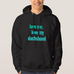 Dachshund Breed Dog Owner Hoodie