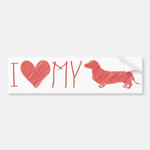 Dachshund Bumper Sticker