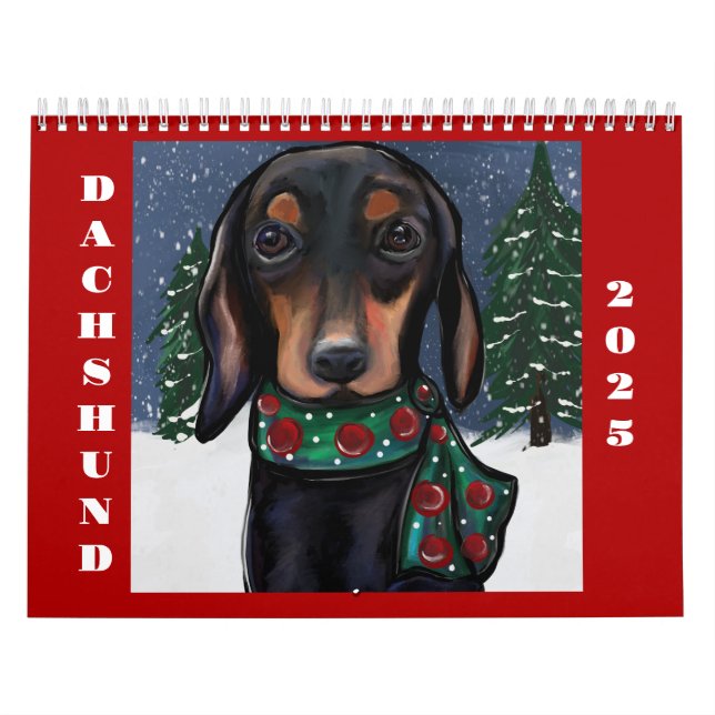 Dachshund  calendar (Cover)