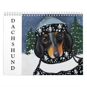  Dachshund  Calendar